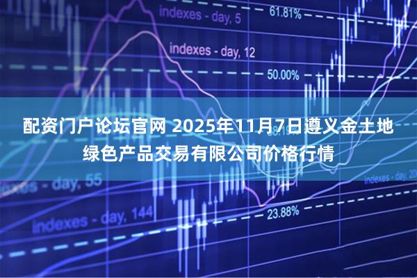 配资门户论坛官网 2025年11月7日遵义金土地绿色产品交易有限公司价格行情